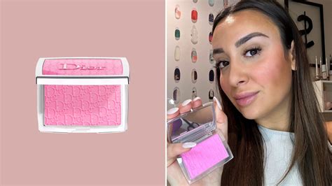 purple dior blush|dior blush with flushed cheeks.